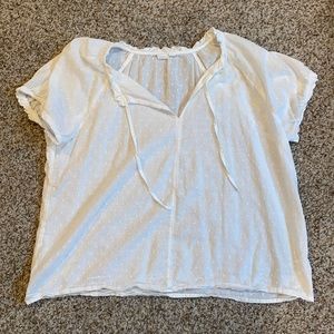 100 percent cotton flowy top, EUC